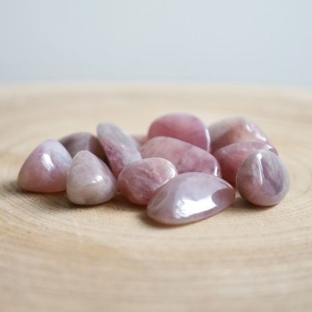 Lawendowy Kwarc Różowy Polerowany