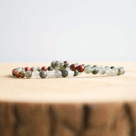 Bloodstone Bransoletka 6mm