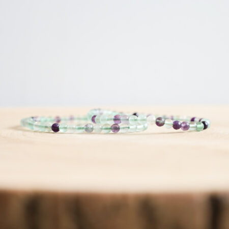 Fluoryt Bransoletka 4mm