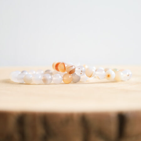 Agat Bransoletka 8mm