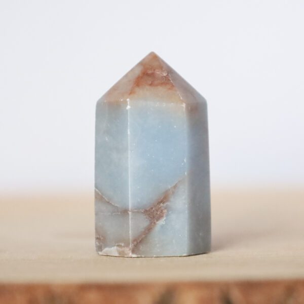 Angelit Wieża Obelisk 4,1 cm Peru