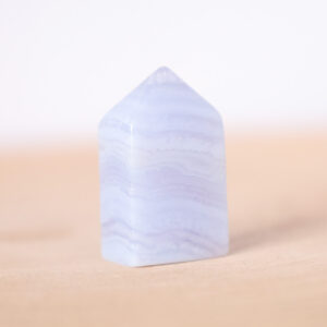 Agat Blue Lace 2,8 cm Wieża Obelisk Malawi