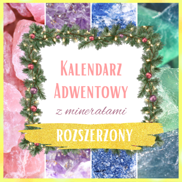 Kalendarz Adwentowy Minerały 2026 Rozszerzony